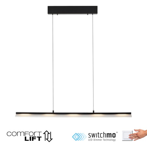 Led pendelleuchte schwarz - led,