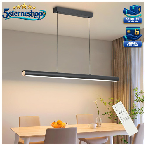 Led pendelleuchte 80cm dimmbar - led,
