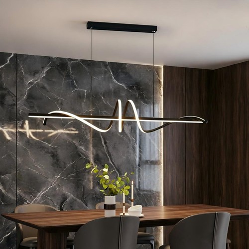 Led pendelleuchte schwarz - led,