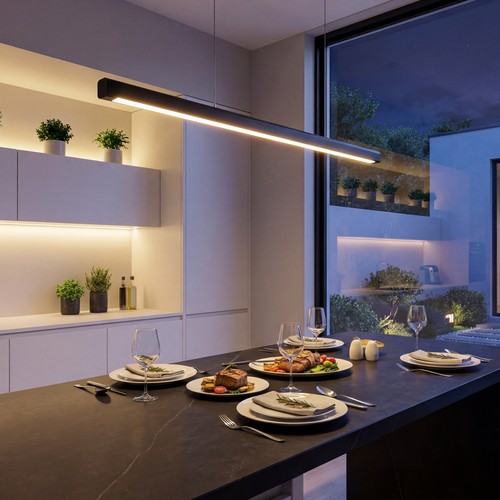 Homcom led pendelleuchte 114 - homcom,