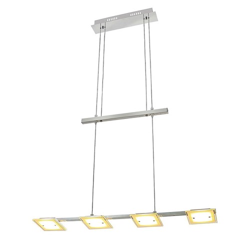 Led pendelleuchte dorena chrom - pendelleuchte,